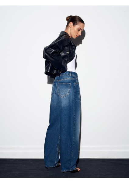 72075 %100 Pamuk Balon Jean-Tint