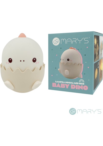 Baby Dino Pembe LED Gece Lambası fırsatları