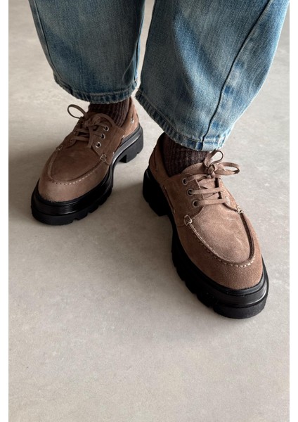 Marsilya Toprak Hakiki Deri Loafer