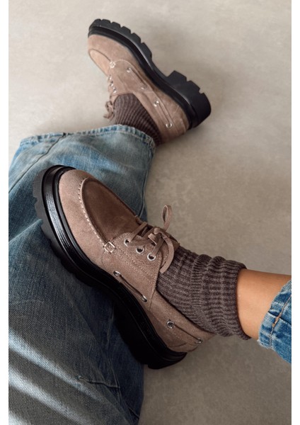 Marsilya Toprak Hakiki Deri Loafer indirimleri