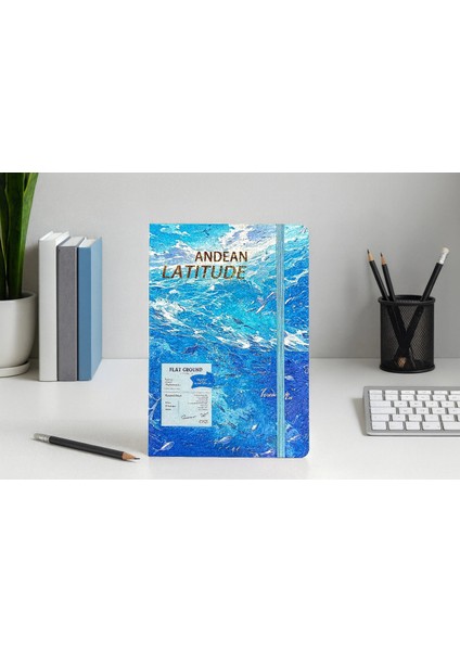 Ajanda Günlük Kareli Not Defteri Notebook Andean Latitude