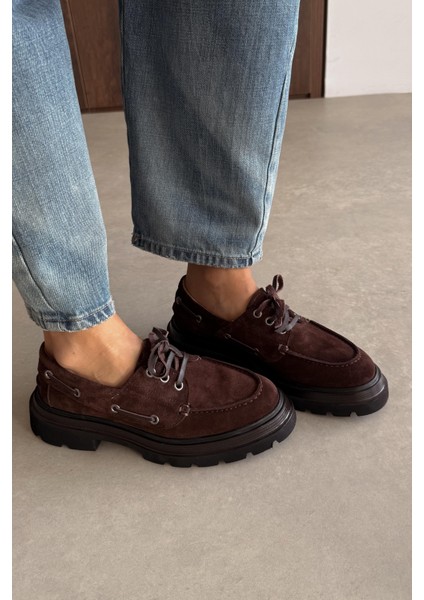 Marsilya Kahverengi Hakiki Deri Loafer indirimleri