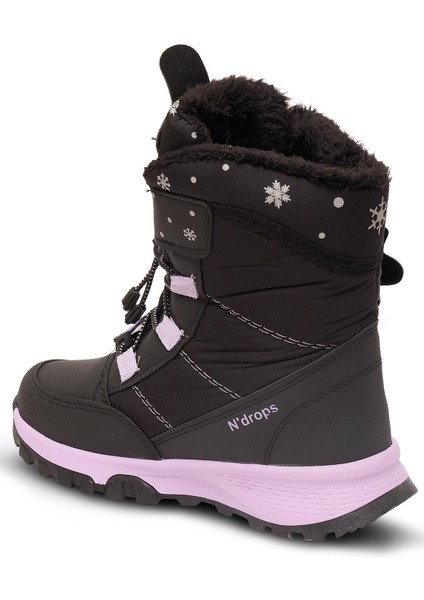Kız Çocuk Kürklü Kar Cırtlı Bot Pndrk 650 modelleri