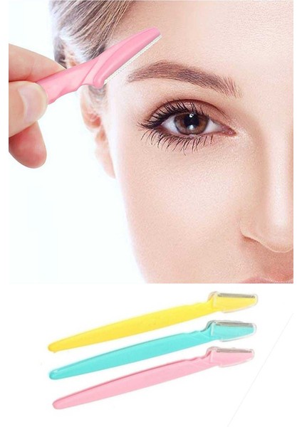 3 Adet Kaş Şekillendirici Ustura Arko Nem Zeytinyağı Kremi 20 cc