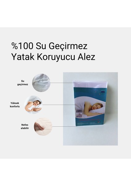 Sıvı Geçirmez Lastikli Alez – Nefes Alabilir Micro Yatak Koruyucu, Yastık Kılıflı Set (Tek / Çift / Battal Boy)