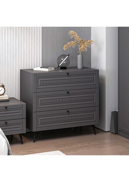 Kale Şifonyer Ilkbahar Antrasit/antrasit modelleri