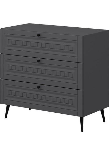 Kale Şifonyer Ilkbahar Antrasit/antrasit