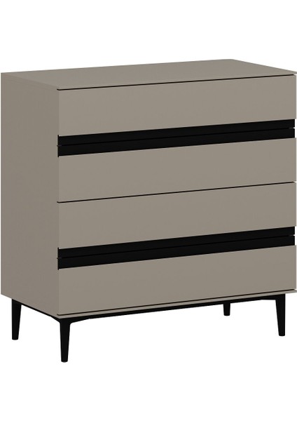 Star Şifonyer 4c Soft - Kumtası Siyah modelleri