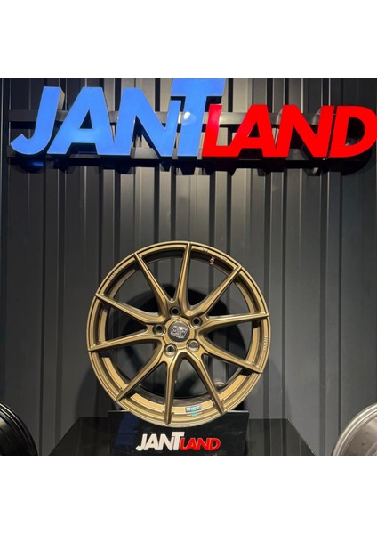 Jantland - 18" 5X114.3 Msw Bronze Dr1 Jant Takımı