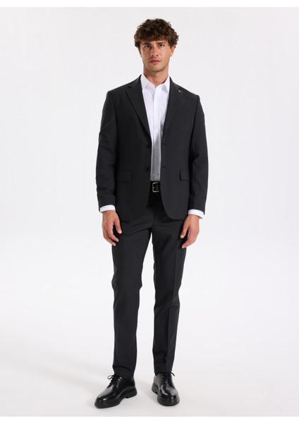 Slim Fit Sumos Yaka Armürlü Beyaz Erkek Gömlek F5WM-GML 2583