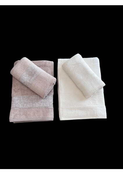 %70 Bambu %30 Pamuk Ipinden 2 Adet 50X90 2 Adet 70X140 Kadın Erkek Banyo Havlusu fiyatları