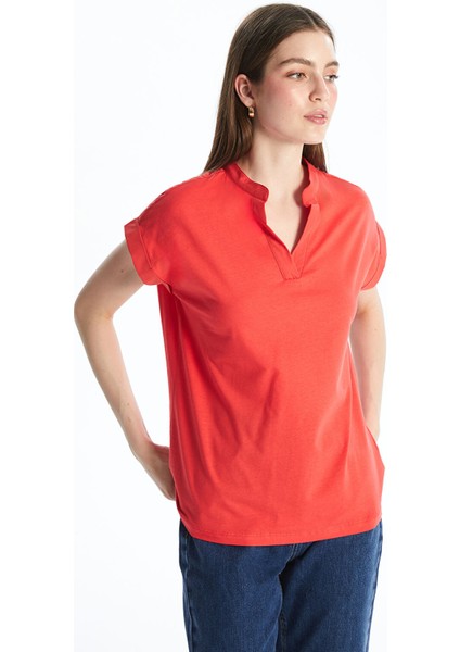 Yeni Sezon Kaçık Yaka Bluz