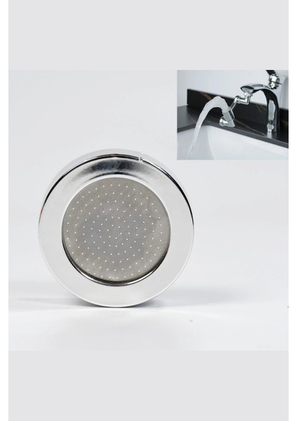 Filtreli Mutfak Banyo Musluk Başlığı 1080 Derece Dönebilen Fonksiyonel Evrensel Büyük Boy