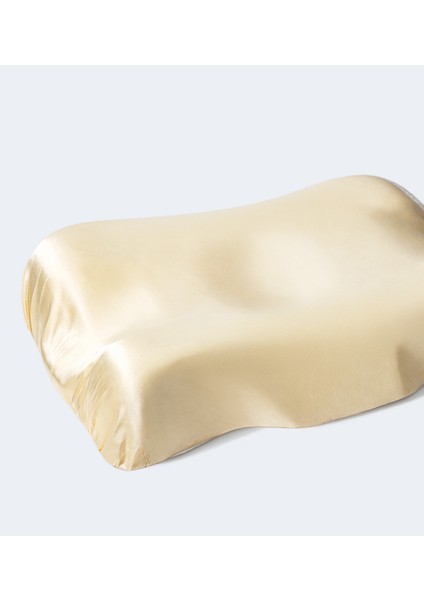 Kırışıklık Önleyici Ortopedik Güzellik Yastığı - İpek Kılıf ile