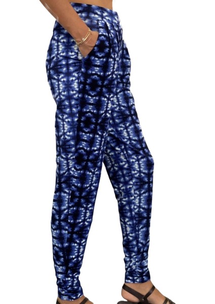 Cep Detaylı Rahat Kesim Viskon Pantolon fiyatları