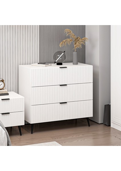 Kale Şifonyer Plus Beyaz/beyaz fiyatları