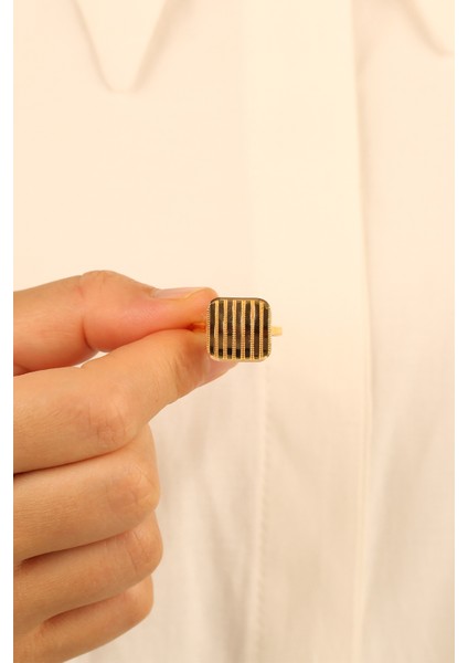 Ajda Model Modern Altın Yüzük ÇGKY0080