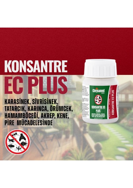 Konsantre Ec Plus 100 ml Böcek Haşere İlacı