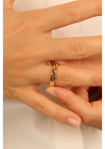 Ajda Model Altın Yüzük ÇGKY0082 modelleri