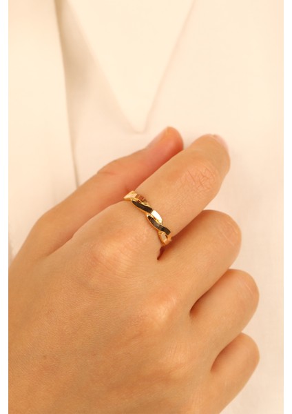 Ajda Model Altın Yüzük ÇGKY0082 fırsatları