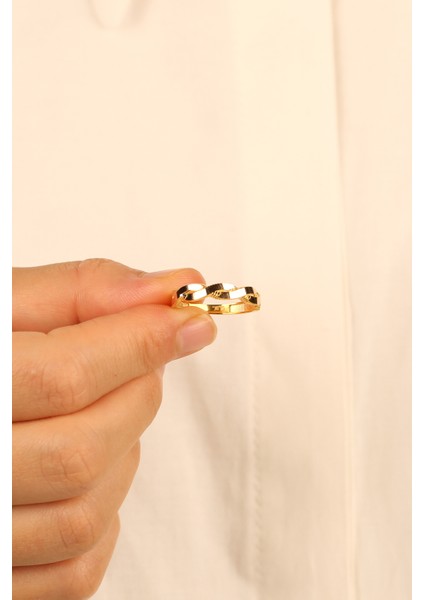 Ajda Model Altın Yüzük ÇGKY0082