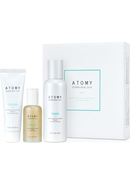 Derma Real Cica Set (Hassas ve Tahriş Olmuş Ciltler Için Onarıcı Bakım Seti)