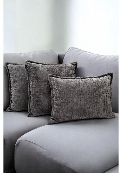 SAFARI-05 Ithal Kadife Dekoratif 3'lü Kırlent Kılıfı Seti – Yumuşak Dokulu Dekoratif Yastık ve Ev Aksesuarı fiyatları