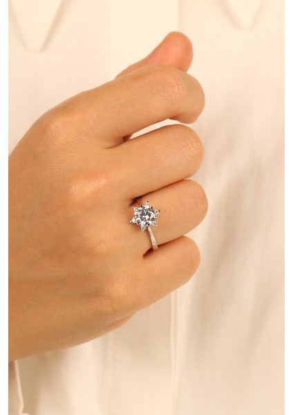 Tektaş Model Lotus Altın Yüzük ÇGKY0084