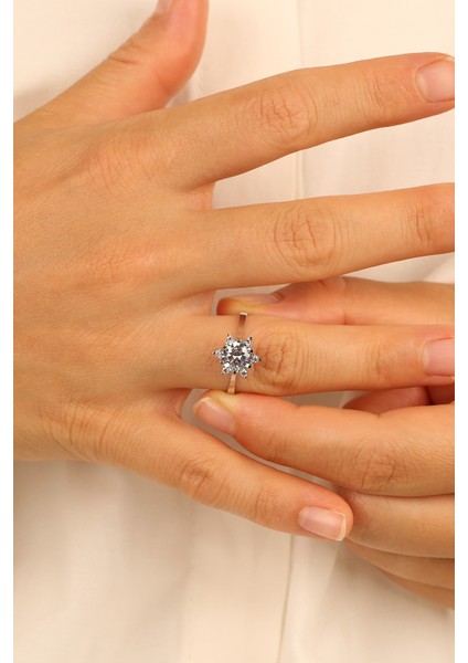 Tektaş Model Lotus Altın Yüzük ÇGKY0084 fiyatları