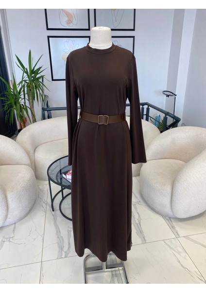 Fermuar Detaylı Elbise