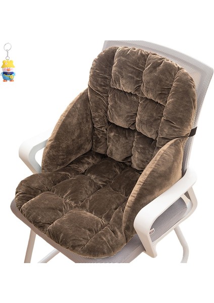 Sandalye Minderi ve Sırt Minderi Entegre Kalınlaştırılmış Ofis Çıkarılabilir ve Yıkanabilir Bilgisayar Sandalyesi Sırt Minderi (Yurt Dışından)