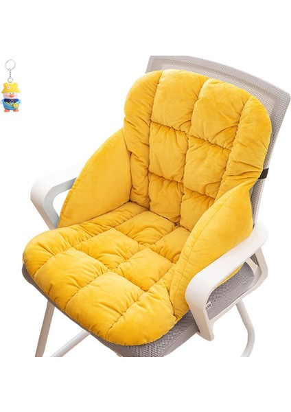 Sandalye Minderi ve Sırt Minderi Entegre Kalınlaştırılmış Ofis Çıkarılabilir ve Yıkanabilir Bilgisayar Sandalyesi Sırt Minderi (Yurt Dışından)