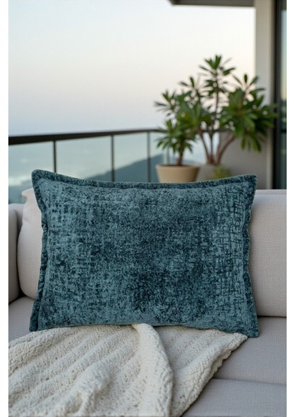 SAFARI-07 İthal Kadife Dekoratif Kırlent Kılıfı 35x50 cm – Yumuşak Dokulu Dikdörtgen Yastık ve Ev Aksesuarı