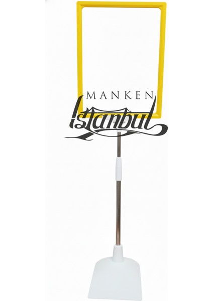 10 Adet Sarı Beyaz A5 Ayaklı Fıyat Etiketi Çerçeveli Fıyat Etiketi Eşek Askılık Etiketi modelleri