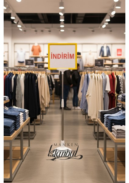 10 Adet Sarı Beyaz A5 Ayaklı Fıyat Etiketi Çerçeveli Fıyat Etiketi Eşek Askılık Etiketi fırsatları