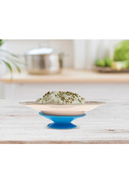 Tabak Bardak Vakumu Mavi