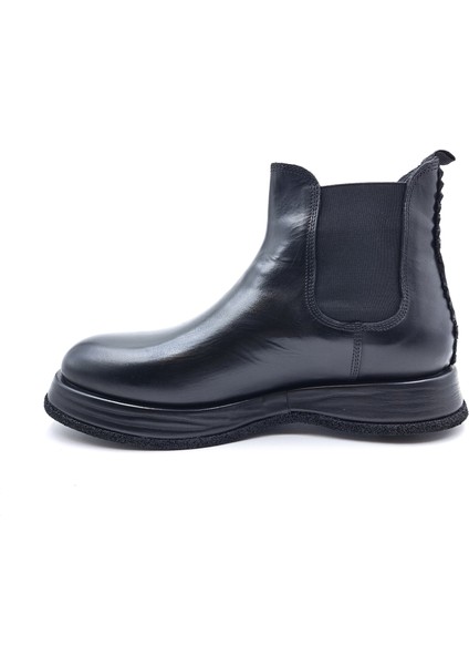 Marcomen M22327 Hakiki Deri Erkek Siyah Chelsea Bot fiyatları