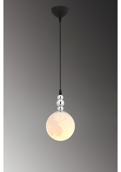 Krater Tekli 3D Başlıklı Sarkıt Avize –modern Dekoratif Aydınlatma fiyatları