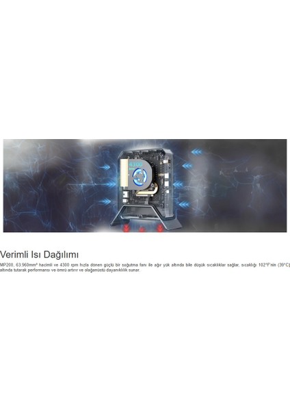 MP200 Minipc Intel I9 11900H 4.9GHZ/16GB/512GB M.2/WIN11 Pro