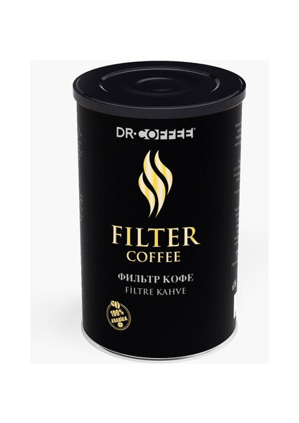 Drcoffee Filtre Kahve 200GR Teneke