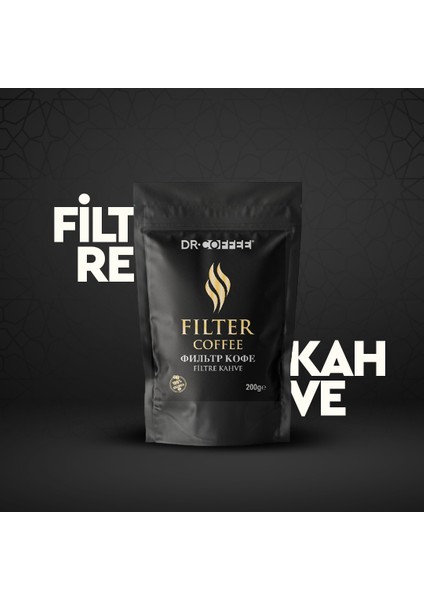 Drcoffee Filtre Kahve 200GR Teneke modelleri