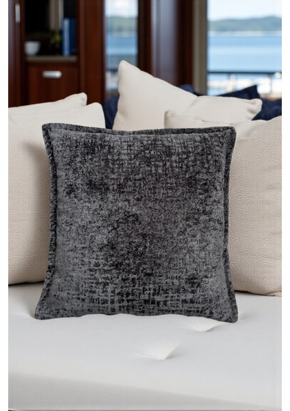 Ithal Kadife Dekoratif Kırlent Kılıfı 45X45 cm – Yumuşak Dokulu Kare Yastık ve Ev Aksesuarı