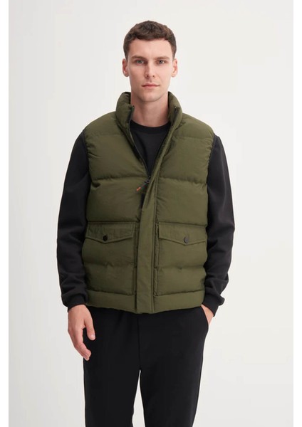 Crinkle Haki Erkek Yelek 10260 fiyatları