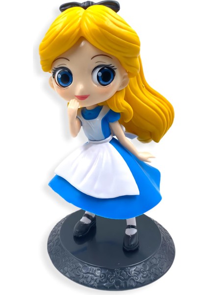 Harikalar Diyarında Alice Anime Karakter Figür Oyuncak Dekoratif Biblo Bebek 15 Cm. Genç Odası Süsü modelleri