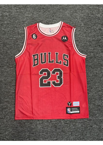 Chicago Bulls Jordan 23 Kırmızı Basketbol Forması Micro Kumaş fiyatları