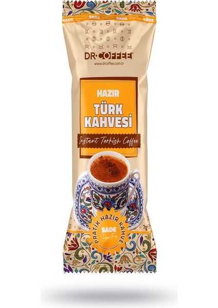 Drcoffee Hazır Türk Kahvesi Sade Ofis Seti 7gr 10lu fiyatları