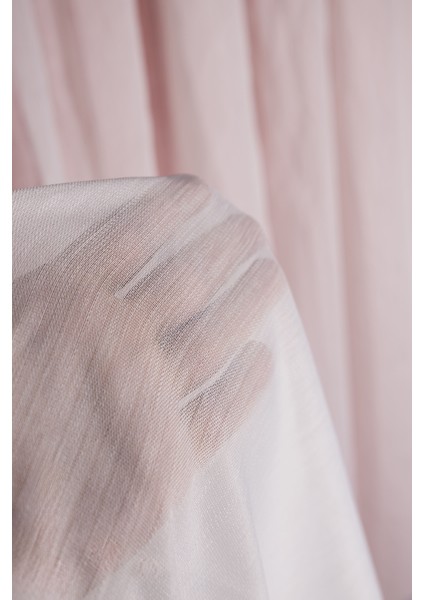 Tai Bambu Toz Tutmayan Tül Perde, 1x3 Sık Pileli Ağır Gramajlı Ütü Gerektirmeyen Tül Perde