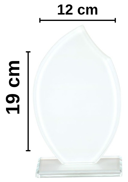 Kişiye Özel Baskılı Kristal Plaket 12 x 19 Cm, Fotoğraf Baskılı / Hediyelik modelleri