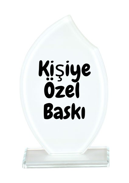Kişiye Özel Baskılı Kristal Plaket 12 x 19 Cm, Fotoğraf Baskılı / Hediyelik fırsatları