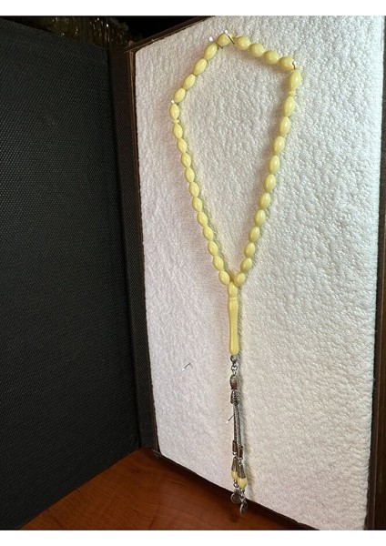 BEYRUT MONOMER TESBİH SARI RENKLİ HEDİYE 7MMX10MM T-289 fırsatları